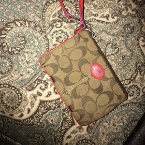 Coach wristlet